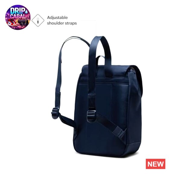 Mini Backpack Recycled Polyester Daypack Casual Chic Adjustable Straps Minimal main image 5